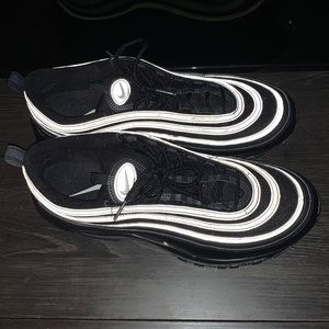 Black Nike air max 97 with anthricite